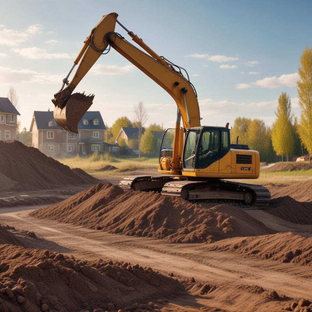 Земляные работы при благоустройстве дачного участка
