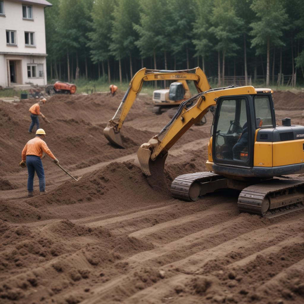 Земляные работы при благоустройстве дачного участка - изображение 3