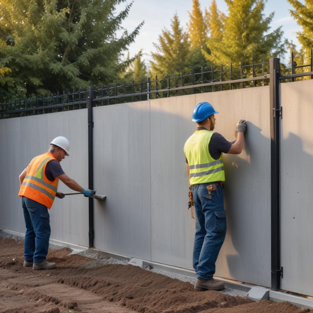 Еврозабор: виды конструкций, материалы и этапы монтажа