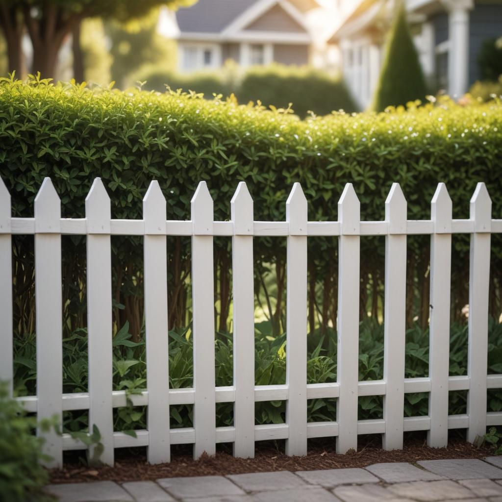 Штакетник: виды, материалы и способы монтажа