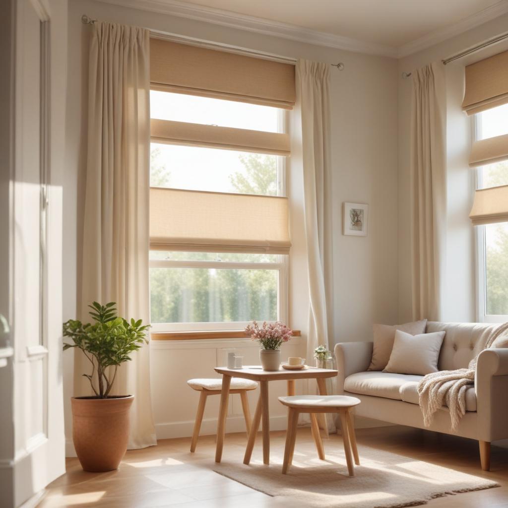 Римские шторы: виды, материалы и способы ухода