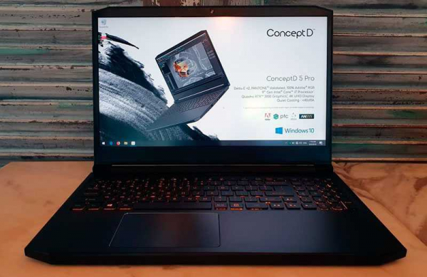 Обзор ноутбука Acer ConceptD 5 Pro: мобильной рабочей станции